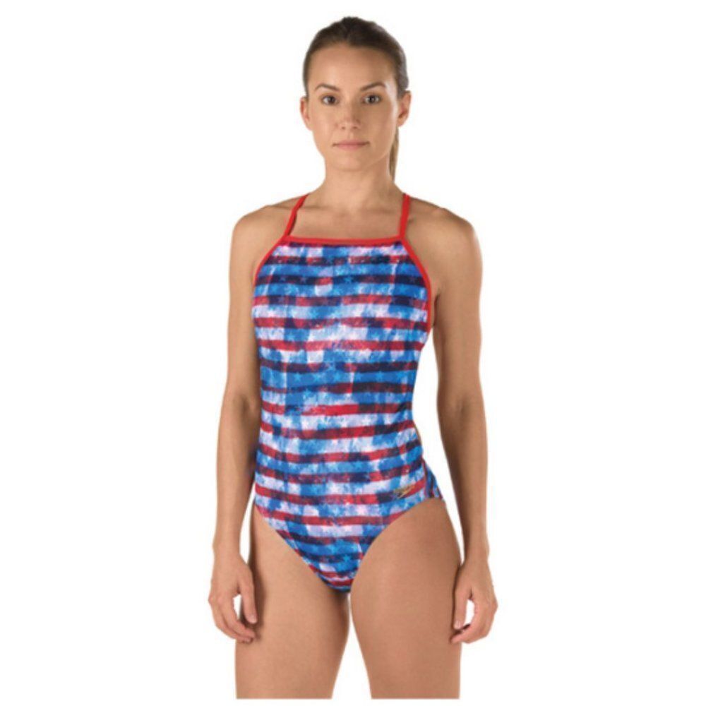 Speedo 'Champs and Stripes' Swimsuit
